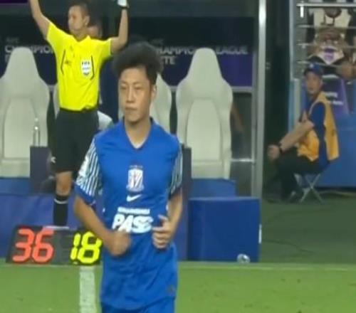 里程碑，徐皓阳完成代表上海申花第100次出场